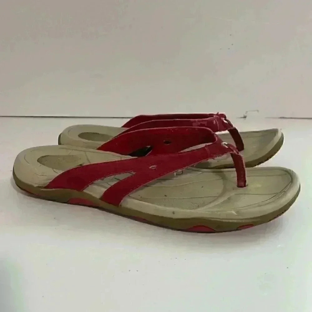 Dr. Scholl’s Women’s Red Sandals / Flip Flops - Size 8